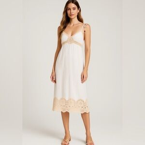 lace embellished wedding dress Fairy long sleeve a-line wedding dress 6 US / Off White main image 0